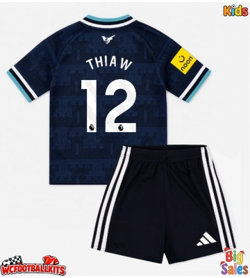 Newcastle United Malick Thiaw #12 Replica Away Stadium Kit for Kids 2026-27 Short Sleeve (+ pants)